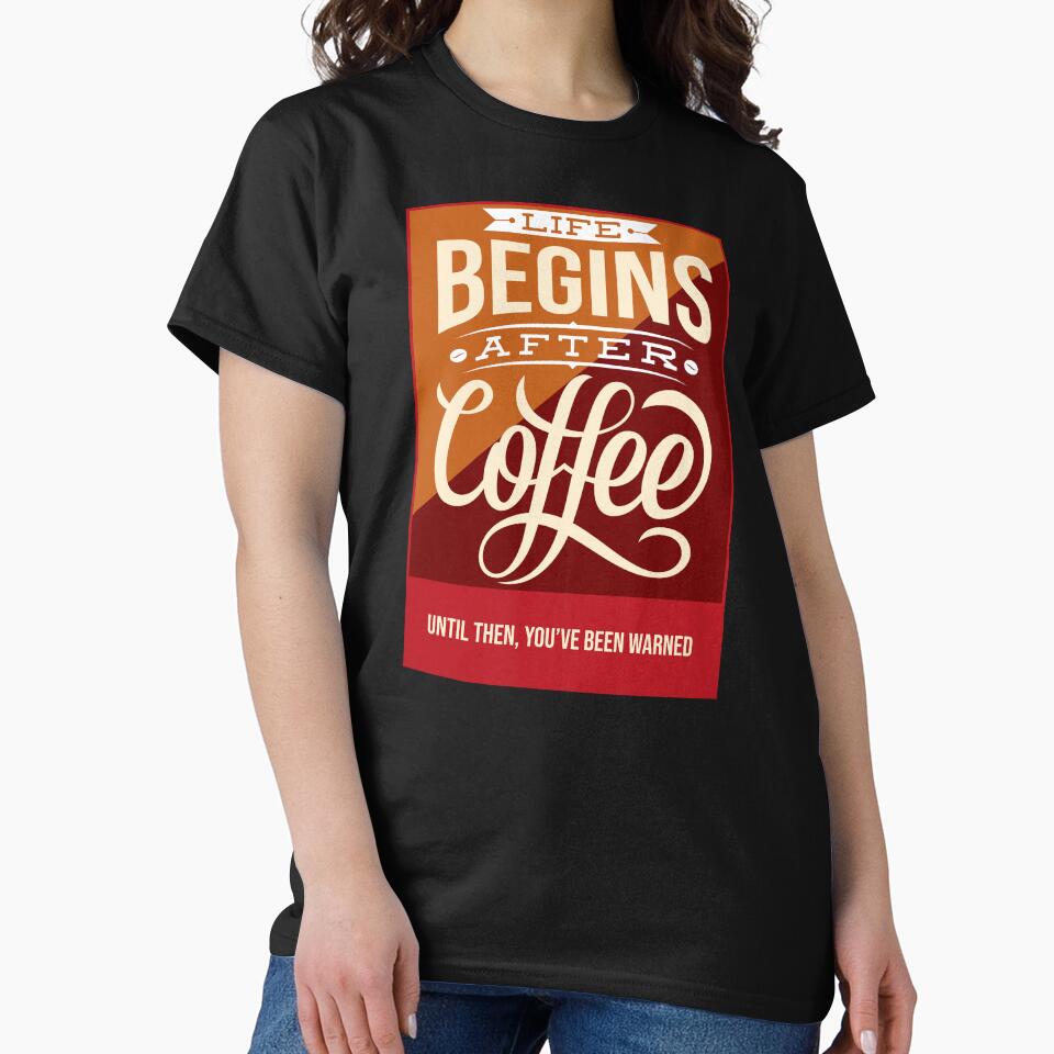 Life Begins After Coffee by Joe Bs Tees Hoodie, Sweatshirt | BlankRebels.com (Image 2)