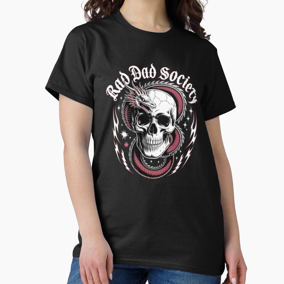 Rad Dad Society-For Rad Dads Only by tamoora T-Shirts, Hoodie, Sweatshirt | BlankRebels.com (Image 2)