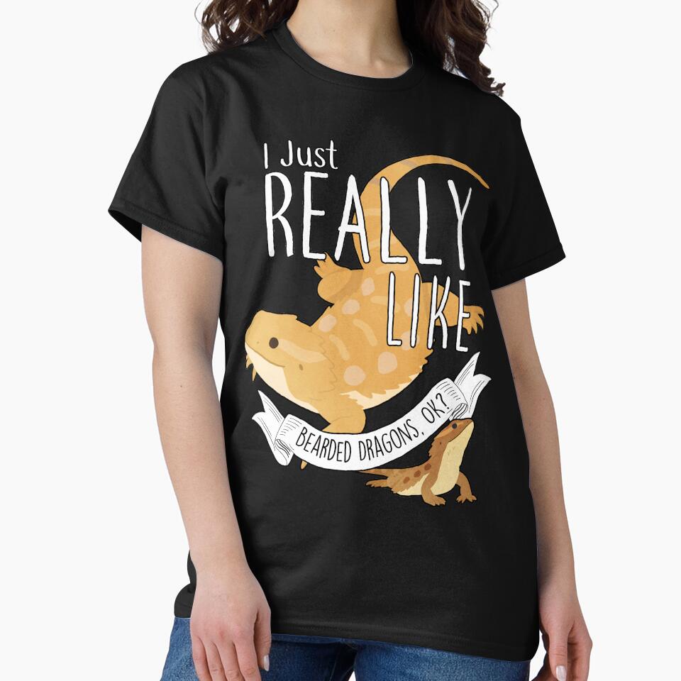 I Just Really Like Bearded Dragons, OK? by Clara Hollins T-Shirts, Hoodie, Sweatshirt | BlankRebels.com (Image 2)