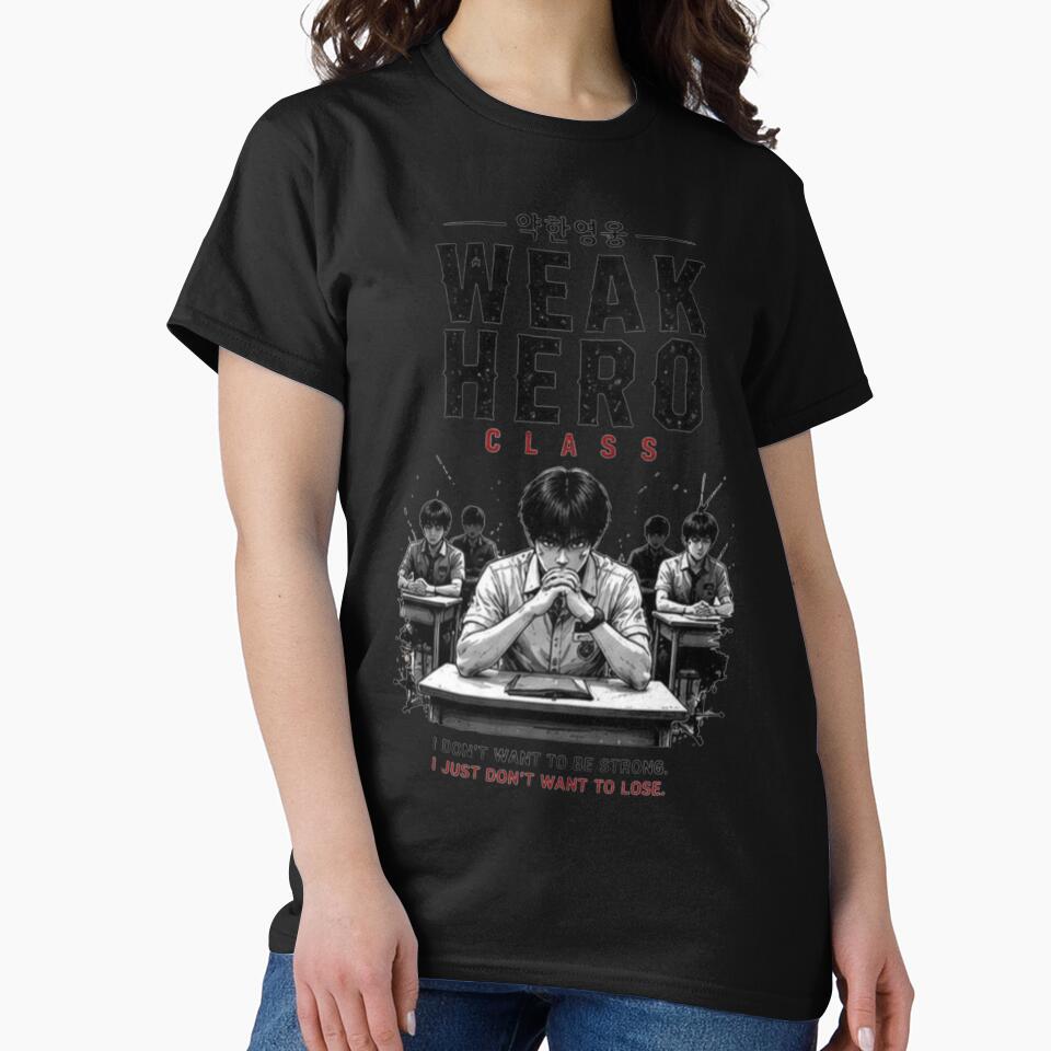 Copy of Weak Hero Class Vintage Anime Streetwear Graphic Tee by novaduman