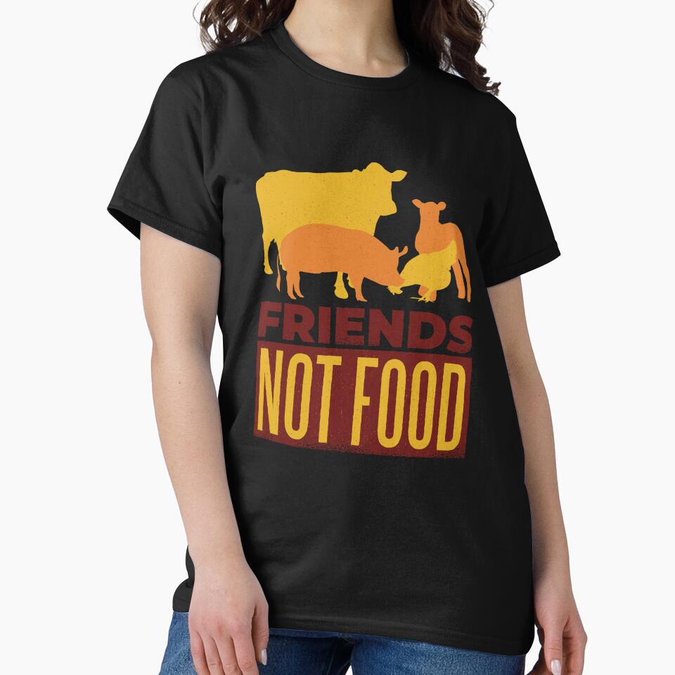Vegan Vegetarian design - Cow Lover - Animal Lover by DNH Threads T-Shirts, Hoodie, Sweatshirt | BlankRebels.com (Image 2)