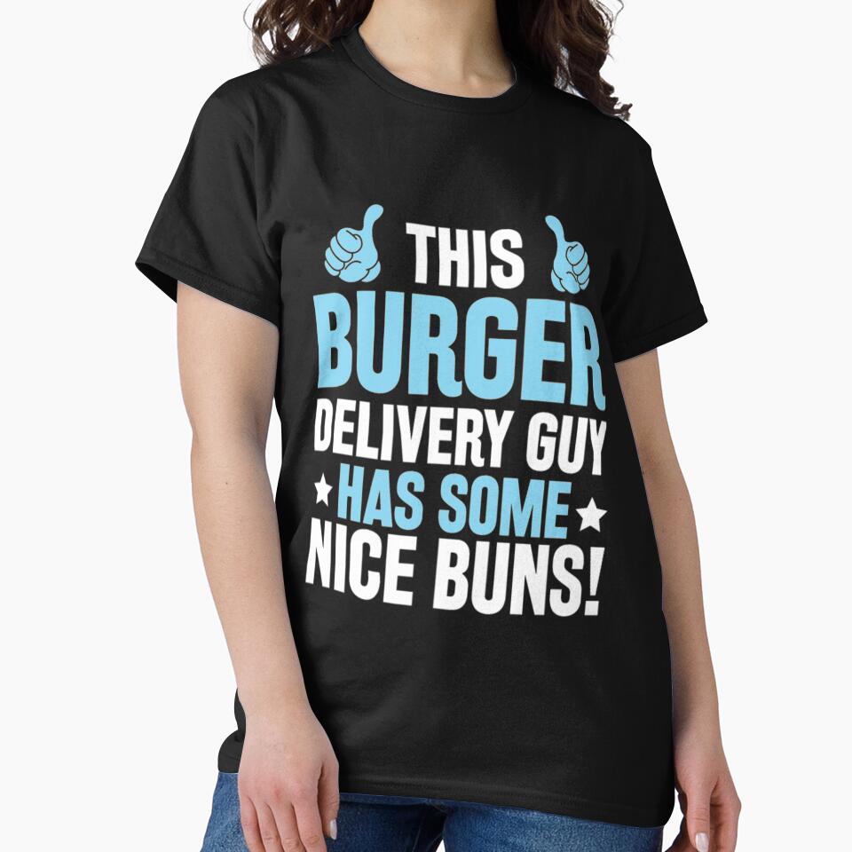 This burger delivery guy by StarcyWol T-Shirts, Hoodie, Sweatshirt | BlankRebels.com (Image 2)