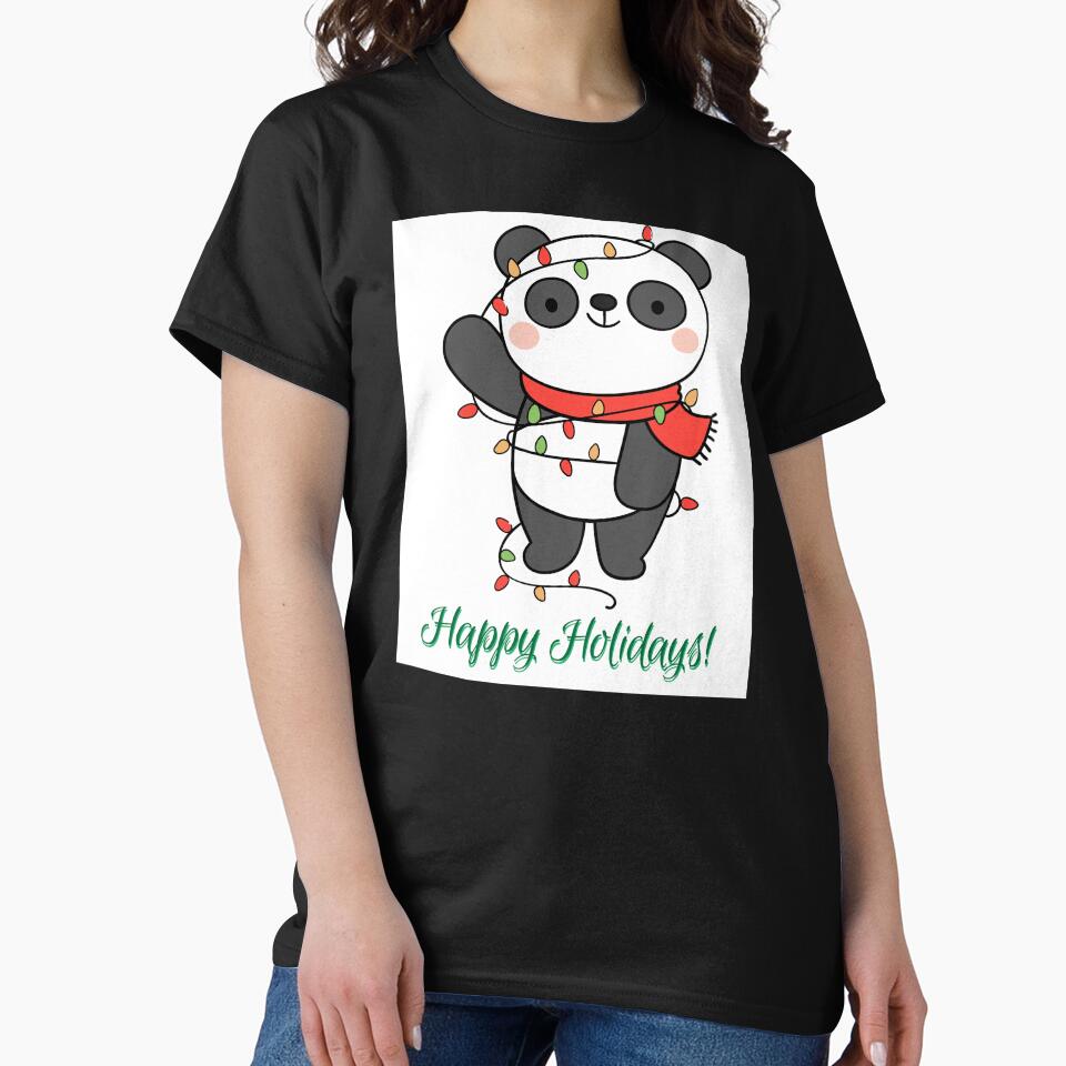 Panda in Lights by Annamariem04 T-Shirts, Hoodie, Sweatshirt | BlankRebels.com (Image 2)