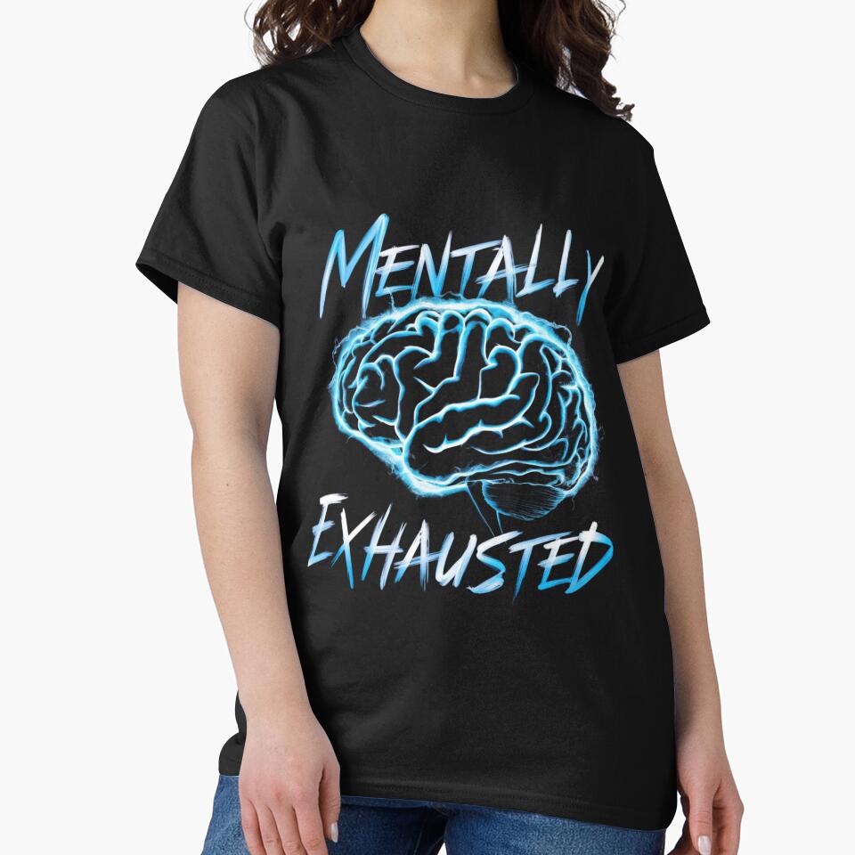 Mentally Exhausted Heavy Metal T-Shirts, Hoodie, Sweatshirt