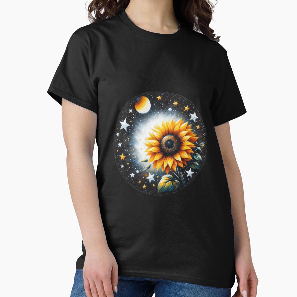 sunflower under the stars Botanical Beauty Floral Arrangements by Expressions-Sel T-Shirts, Hoodie, Sweatshirt (Image 2)