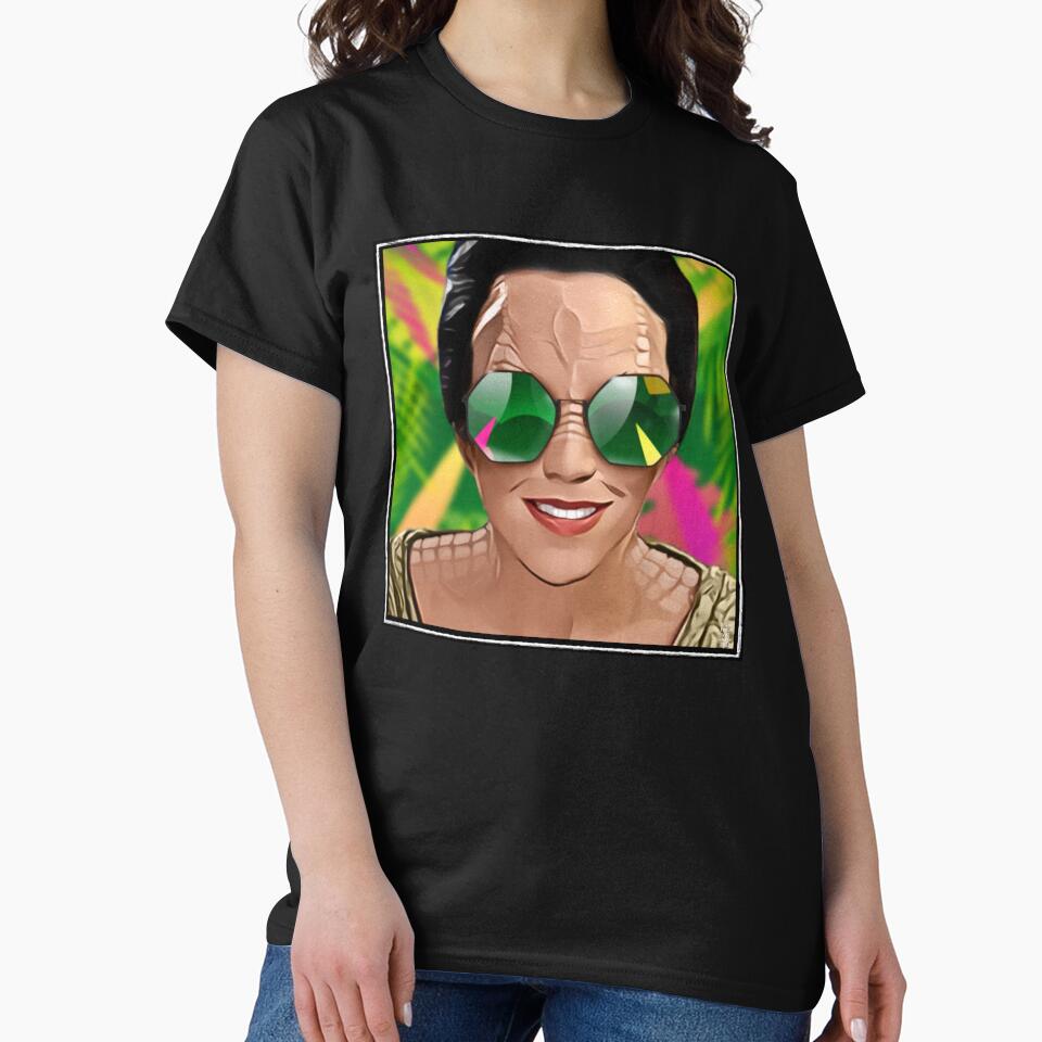 The Space Station Prefects Daughter Tropical Vacation Edition by orionlodubyal T-Shirts, Hoodie, Sweatshirt (Image 2)