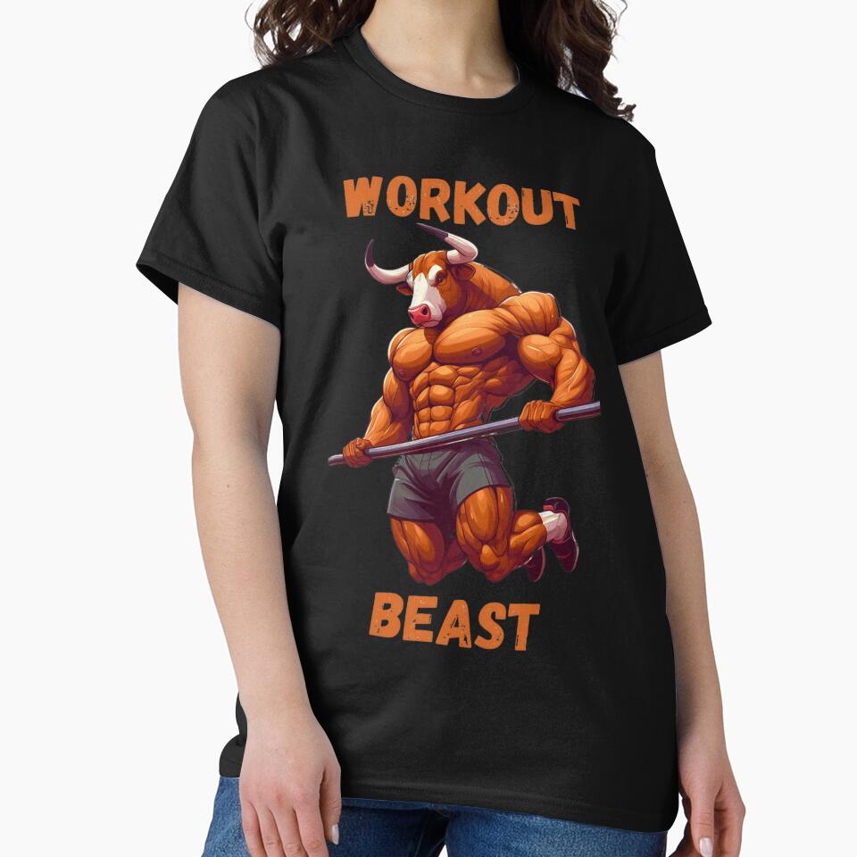 workout bull by Animalia- T-Shirts, Hoodie, Sweatshirt | BlankRebels.com (Image 2)