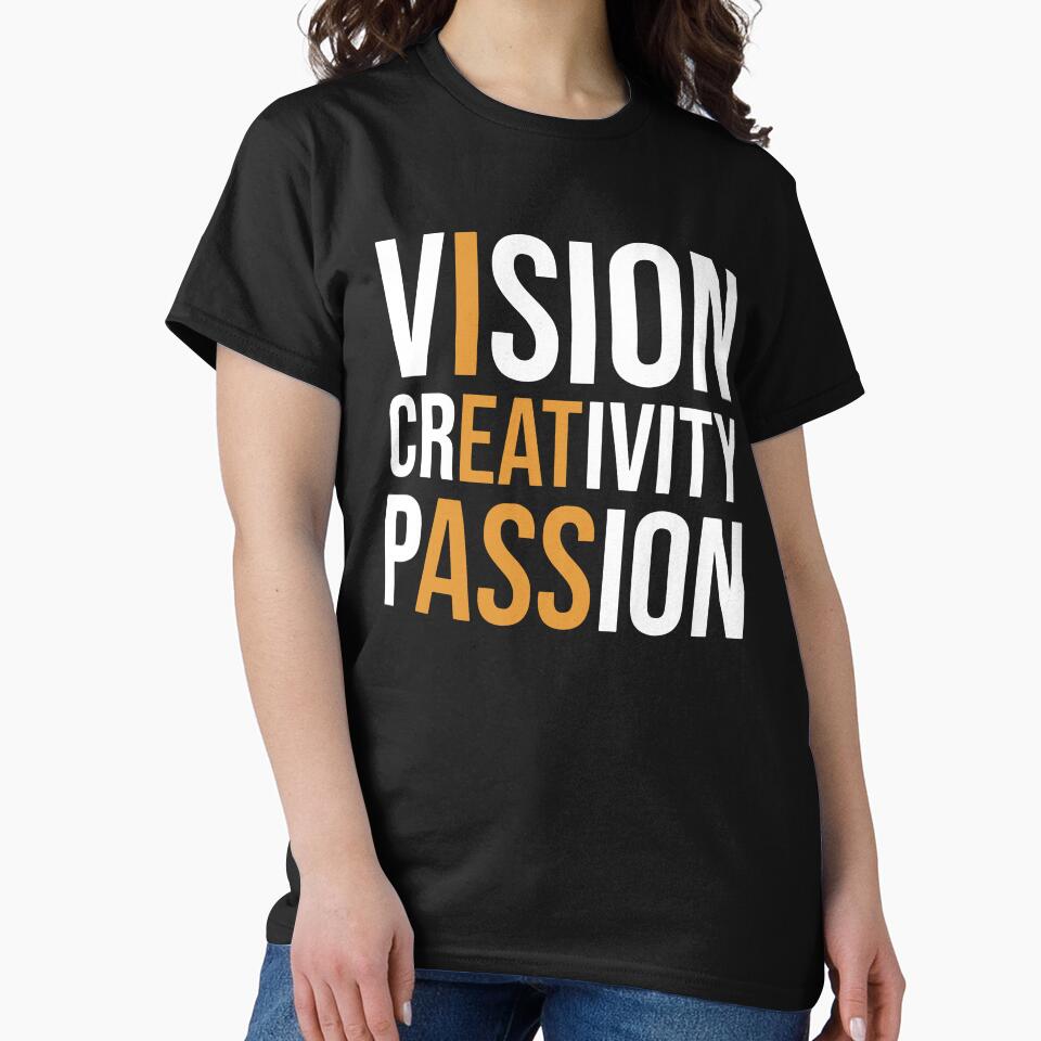 Funny Vision Creativity Passion Mens Gift Idea by Big Twelve