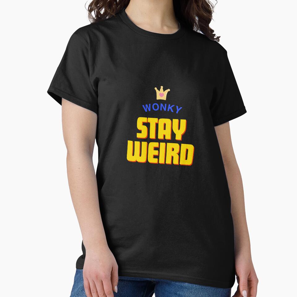 stay weird stay different by ichirochen T-Shirts, Hoodie, Sweatshirt | BlankRebels.com (Image 2)