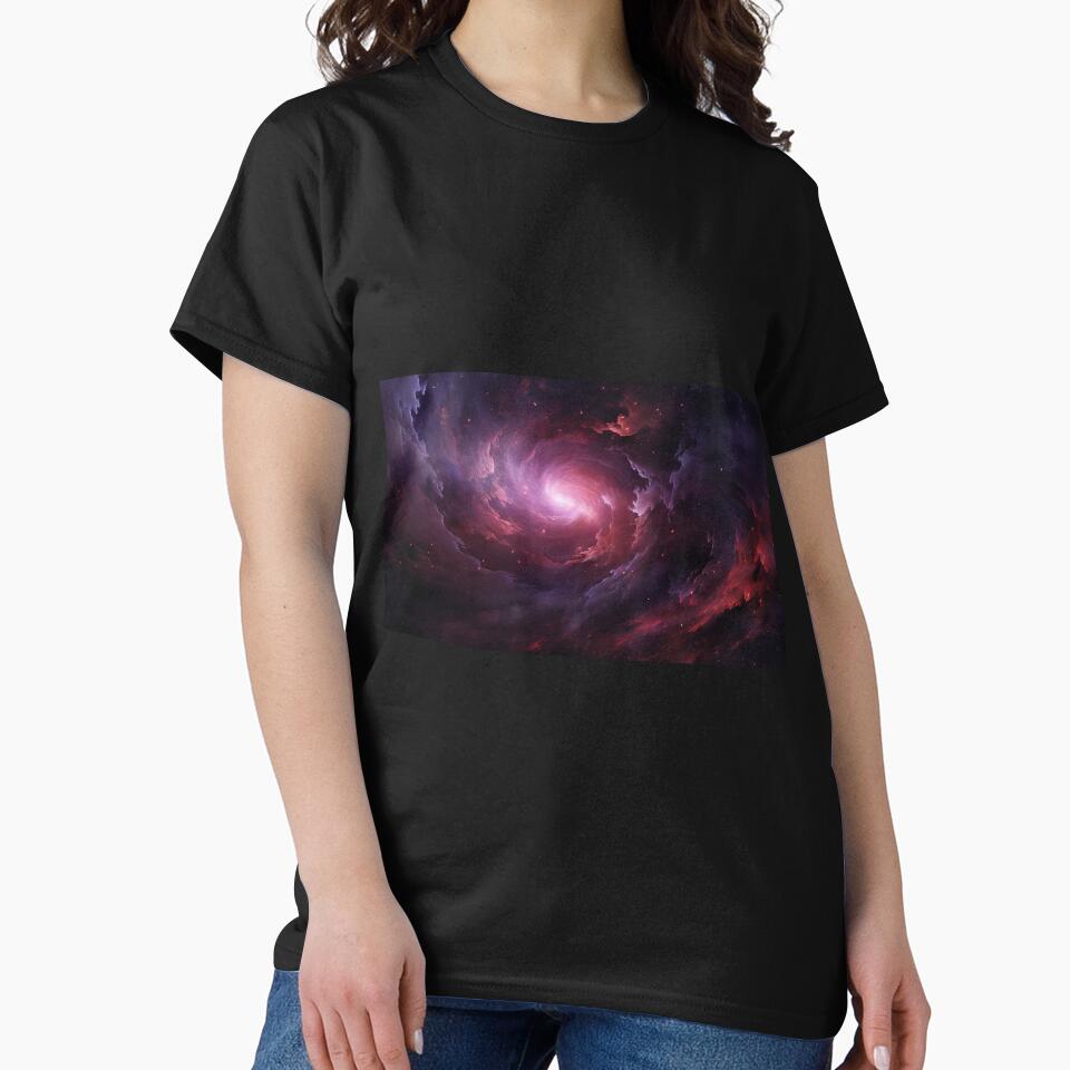 Dark Fantasy Landscape Inside Nebula T-Shirts, Hoodie, Sweatshirt