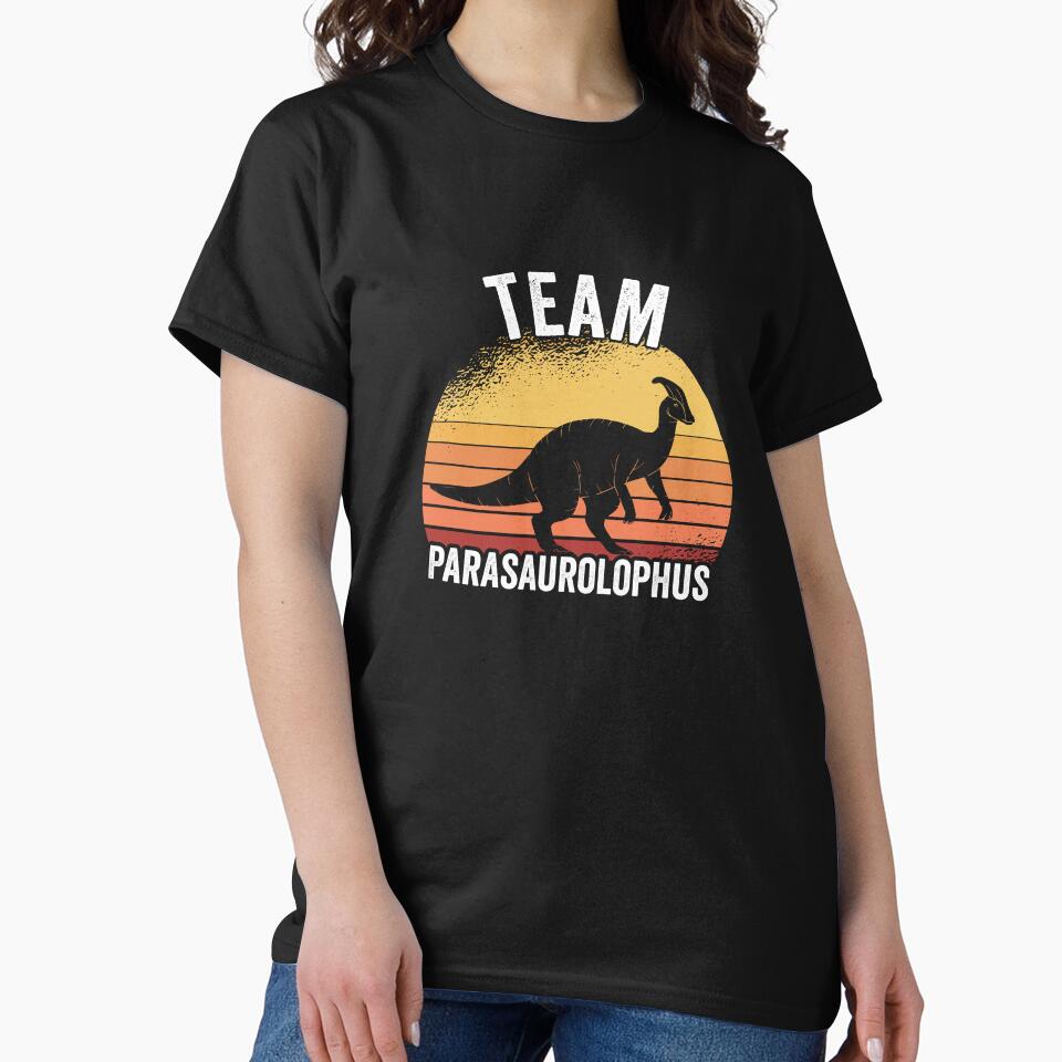 Team Parasaurolophus Birthday Kids Art by ZzCorezZ T-Shirts, Hoodie, Sweatshirt | BlankRebels.com (Image 2)