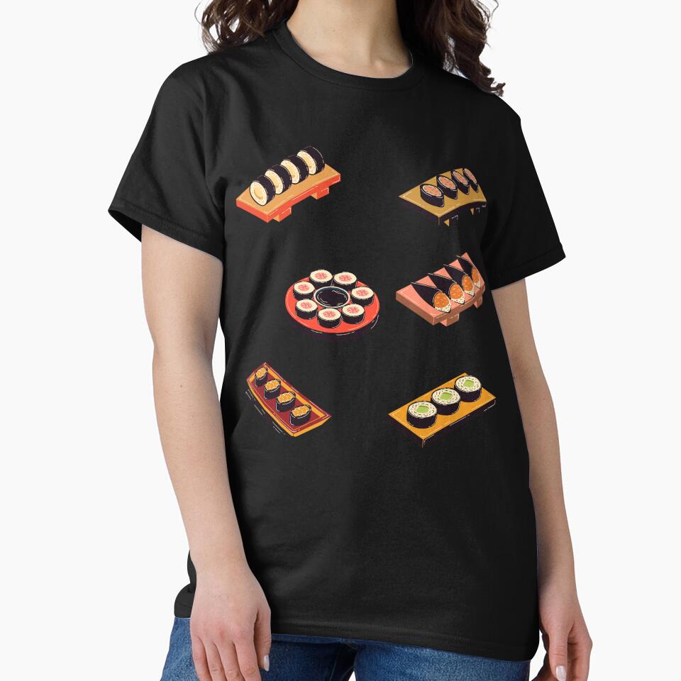 sushi sticker pack by stickers-packs T-Shirts, Hoodie, Sweatshirt | BlankRebels.com (Image 2)