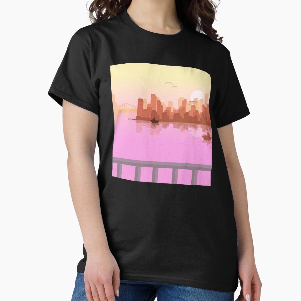 Pixel Art Ocean City by SoulButler T-Shirts, Hoodie, Sweatshirt | BlankRebels.com (Image 2)