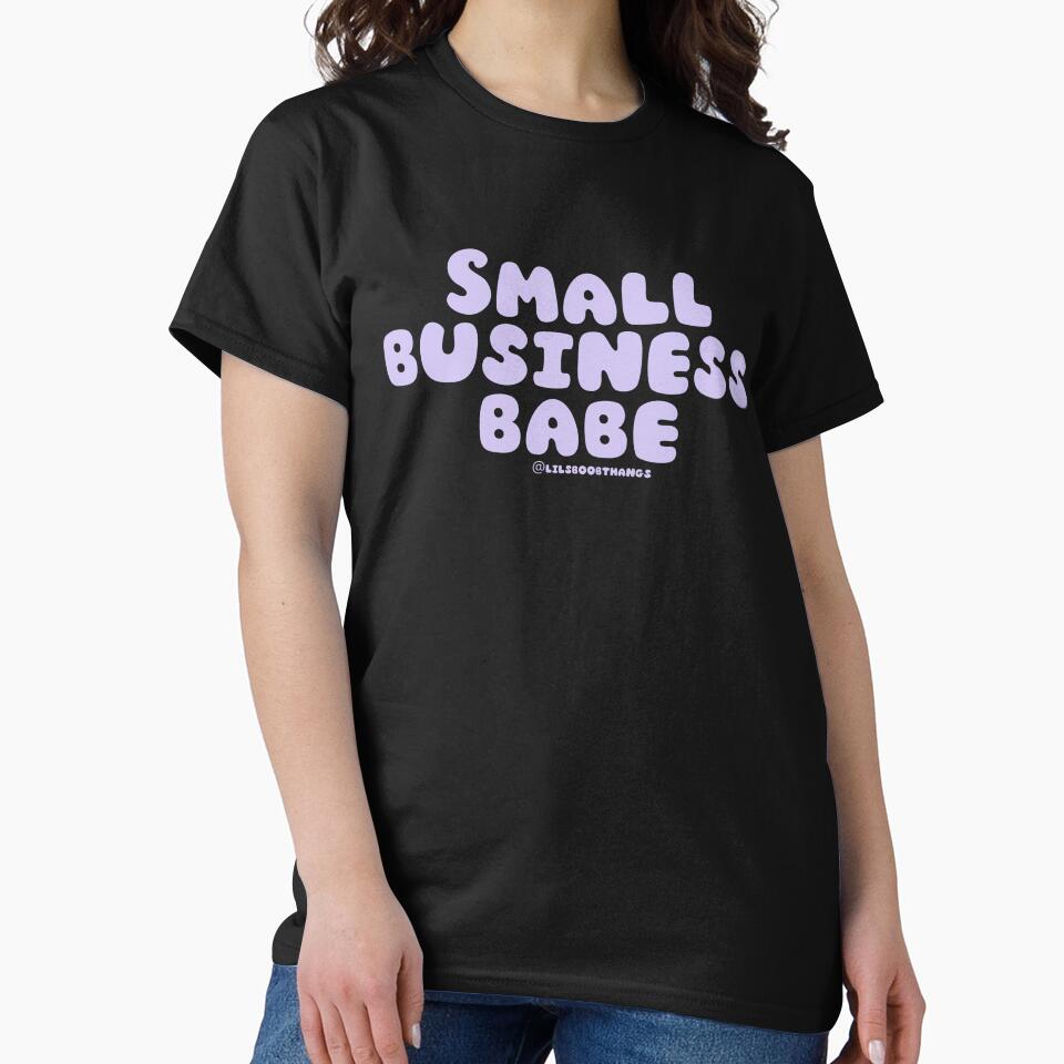 Small business babe, 13a | @lilsboobthangs by lilsboobthangs T-Shirts, Hoodie, Sweatshirt | BlankRebels.com (Image 2)