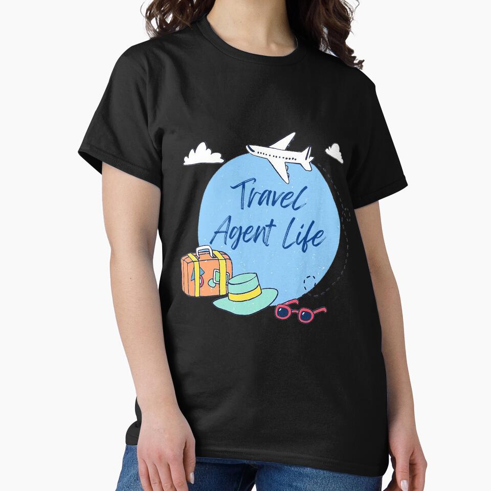 Travel Agent Life Tourist Mobile Trip Companies My Agent Camping T-Shirts, Hoodie, Sweatshirt