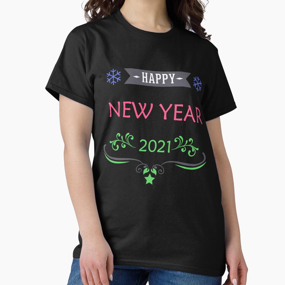 Happy new year 2021 by Snow Designer T-Shirts, Hoodie, Sweatshirt | BlankRebels.com (Image 2)
