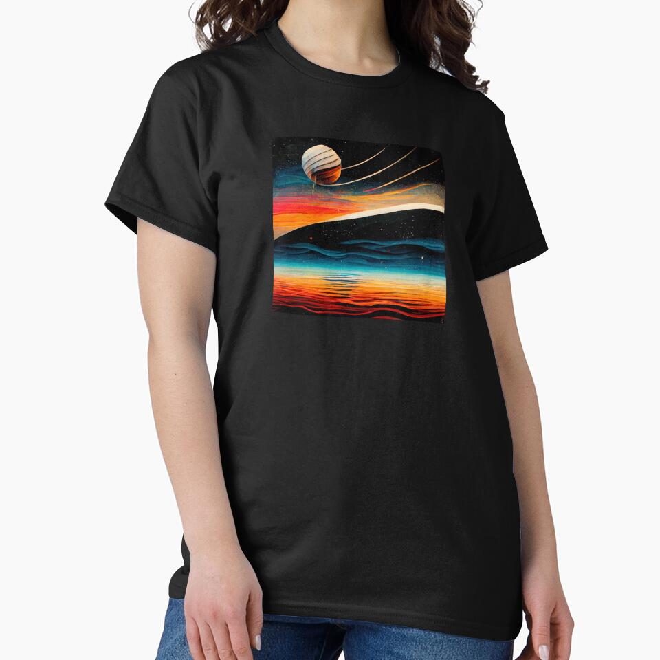 Galaxy Street Art Decoration Colorful Futuristic Gift by LADistrictGarb T-Shirts, Hoodie, Sweatshirt (Image 2)