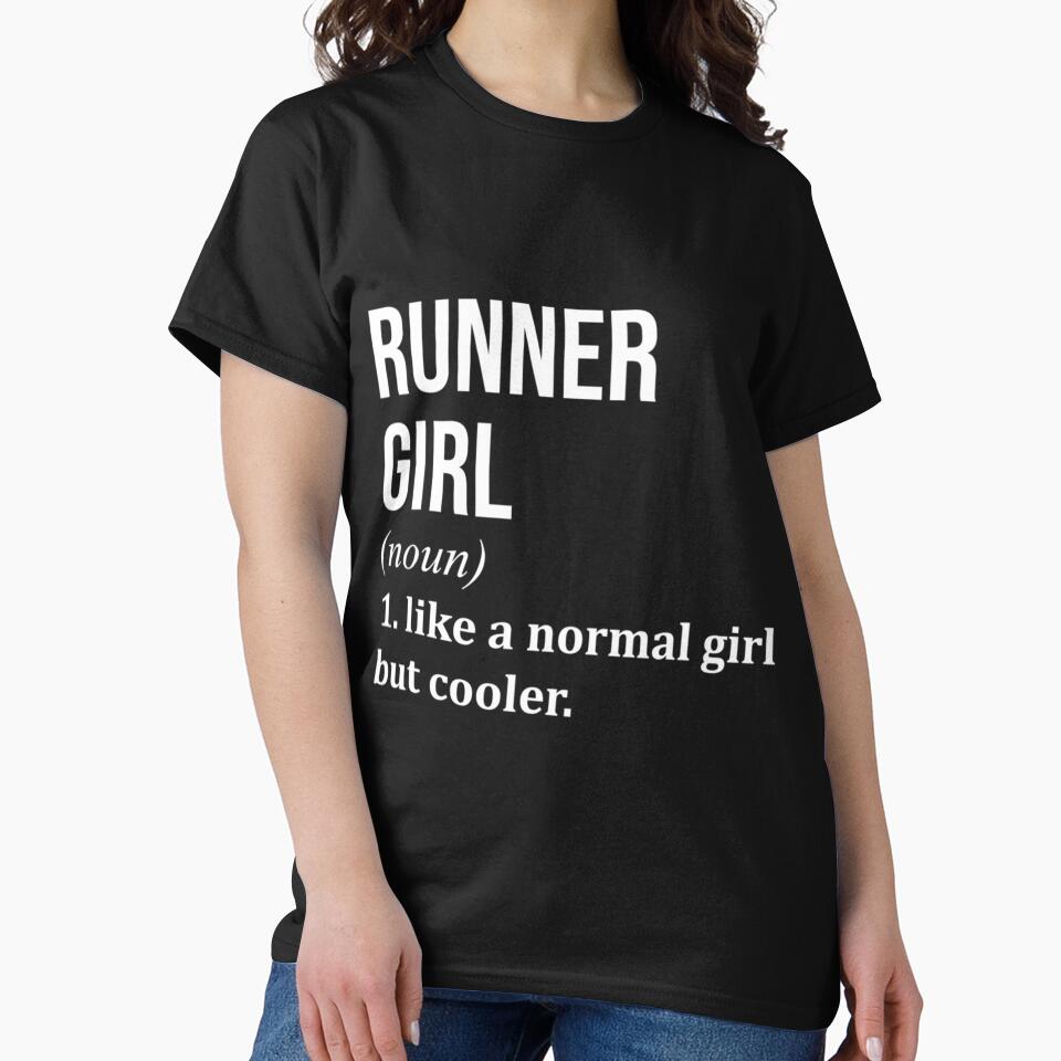 Runner Girl Funny Running Quote for Wome| Perfect Gift by sherricam T-Shirts, Hoodie, Sweatshirt | BlankRebels.com (Image 2)