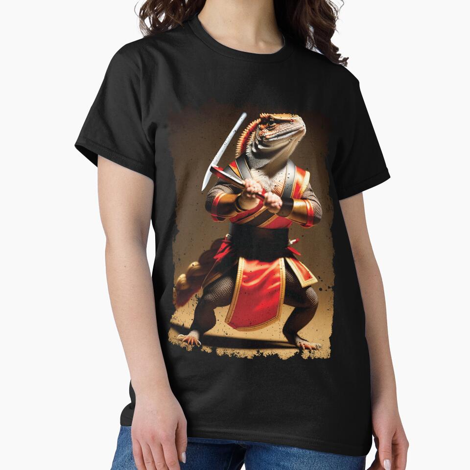 Bearded dragons Karate Funny lizard Lover by Trendy Valley T-Shirts, Hoodie, Sweatshirt | BlankRebels.com (Image 2)