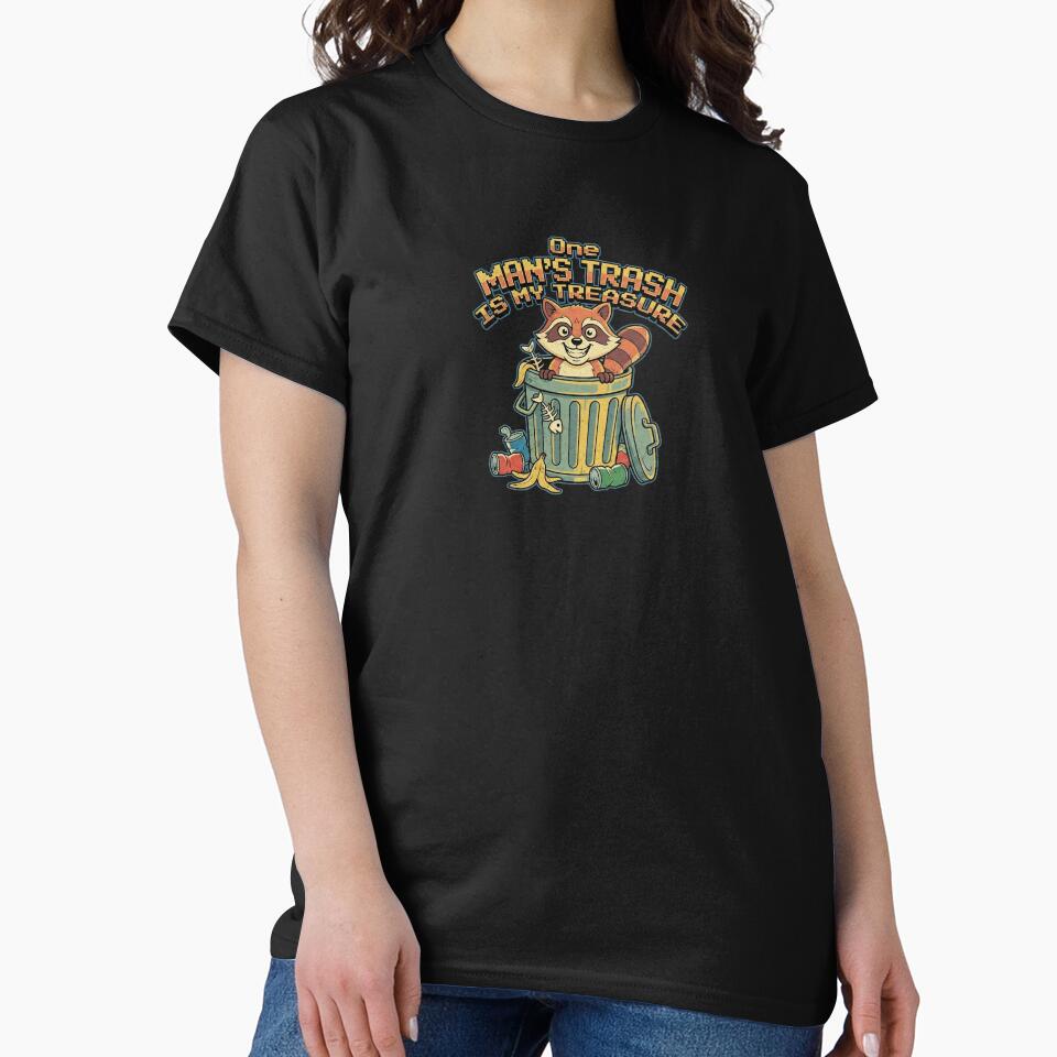 Raccoon - Trash Treasure by AK AESTHETIC STUDIOS T-Shirts, Hoodie, Sweatshirt | BlankRebels.com (Image 2)