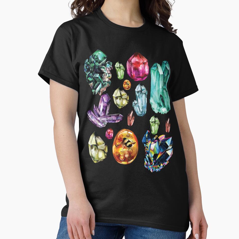 Gems Crystals & Amber Crystal Healing by banwa T-Shirts, Hoodie, Sweatshirt | BlankRebels.com (Image 2)