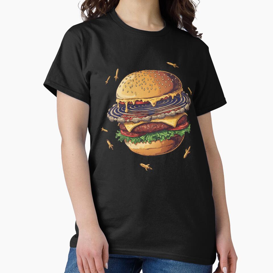 Gourmet Burger Planet by Munich84 T-Shirts, Hoodie, Sweatshirt | BlankRebels.com (Image 2)