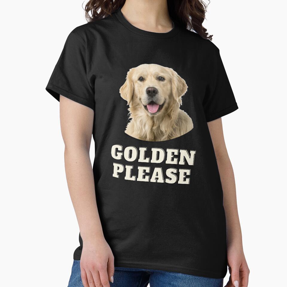 Golden Retriever Please Mom by AutumnVibeShop T-Shirts, Hoodie, Sweatshirt | BlankRebels.com (Image 2)