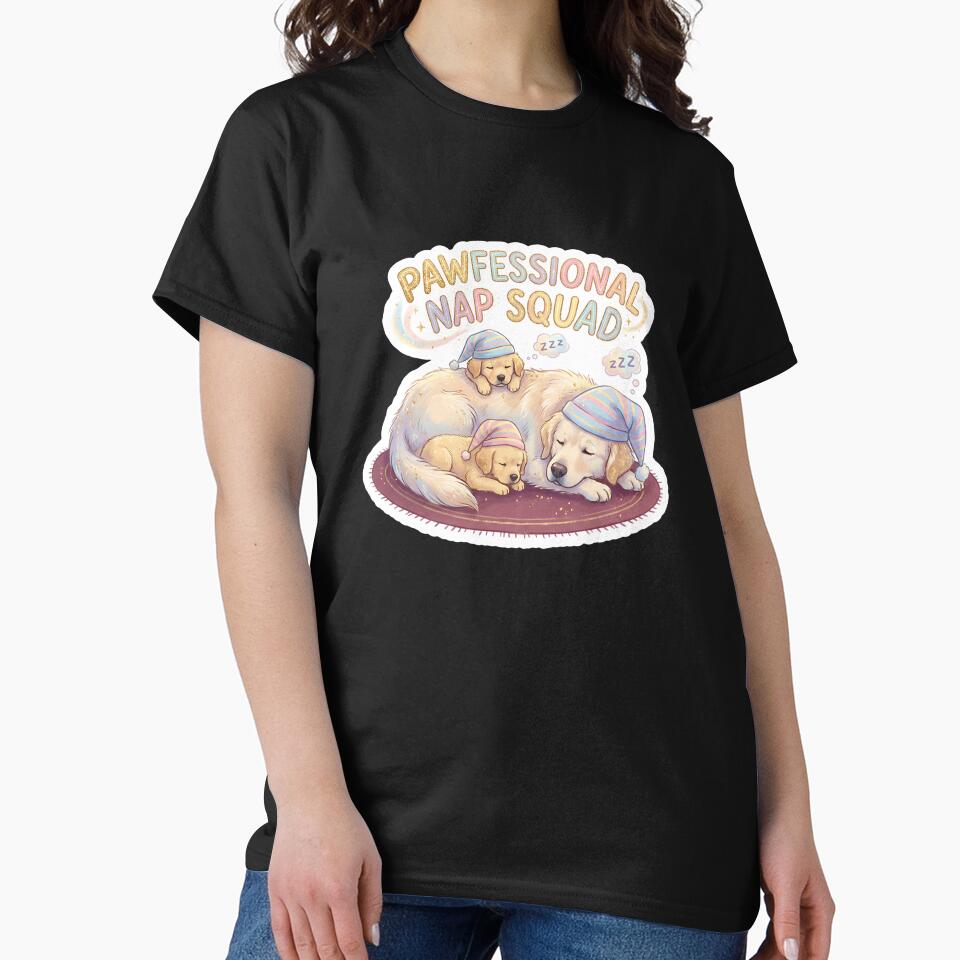 Pawfessional Nap Squad Funny Design by PawPlanetPro T-Shirts, Hoodie, Sweatshirt | BlankRebels.com (Image 2)