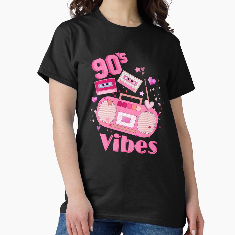 Retro 90s Vibes Music by HappyLifeCreate T-Shirts, Hoodie, Sweatshirt | BlankRebels.com (Image 2)