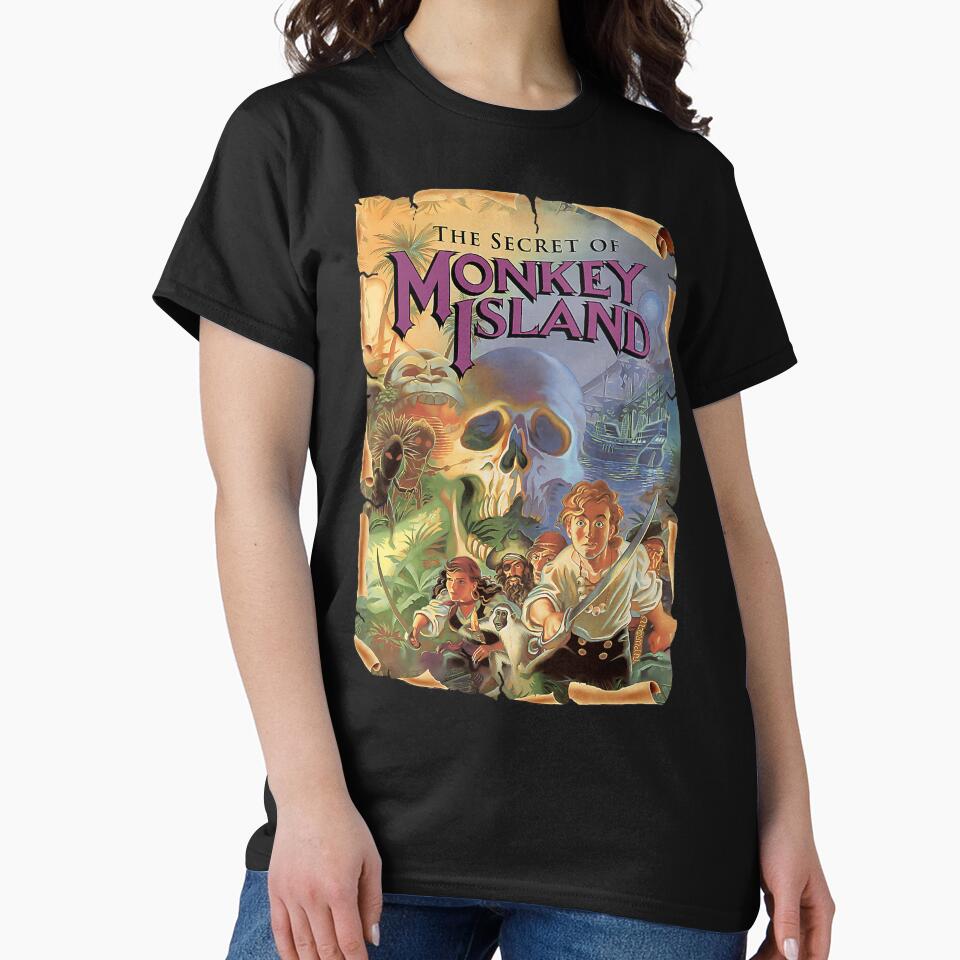 The Secret Of Monkey Island by den-design1204 T-Shirts, Hoodie, Sweatshirt | BlankRebels.com (Image 2)