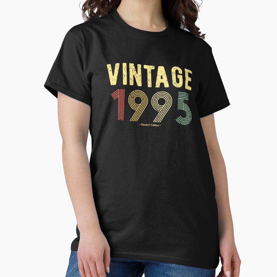 Vintage 1995 Distressed by MSA-42 T-Shirts, Hoodie, Sweatshirt | BlankRebels.com (Image 2)