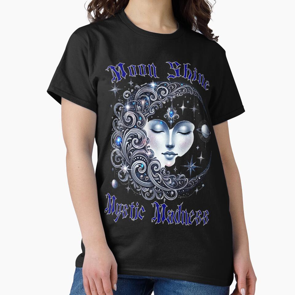 Enchanted Silvery Moon by MysticOzzy T-Shirts, Hoodie, Sweatshirt | BlankRebels.com (Image 2)