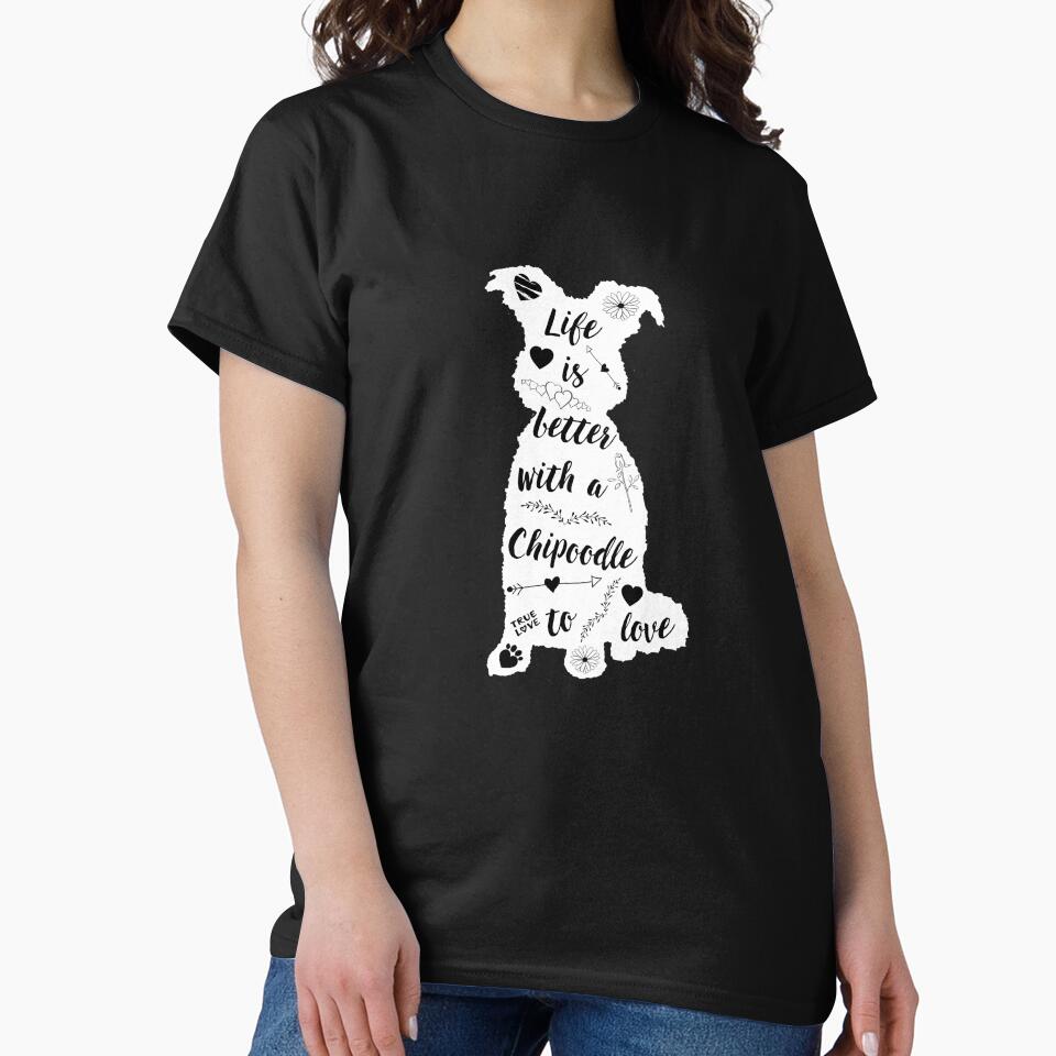 Life Is Better with a Chipoodle to Love by vslod T-Shirts, Hoodie, Sweatshirt | BlankRebels.com (Image 2)