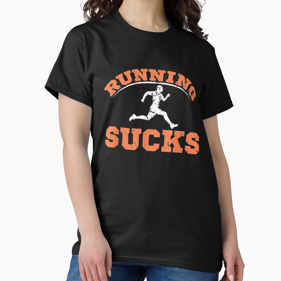 Running Sucks Cardio Jogging Workout Fitness Training by tolivia T-Shirts, Hoodie, Sweatshirt | BlankRebels.com (Image 2)