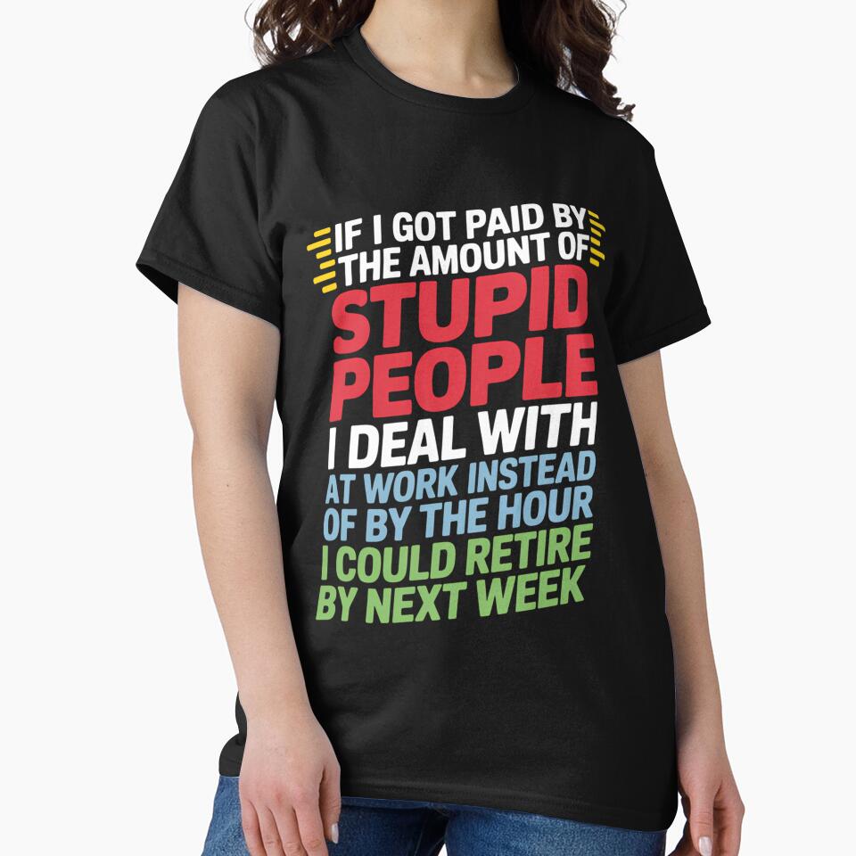 Sarcastic Office Humor Funny Work Joke by LittleBO5 T-Shirts, Hoodie, Sweatshirt | BlankRebels.com (Image 2)
