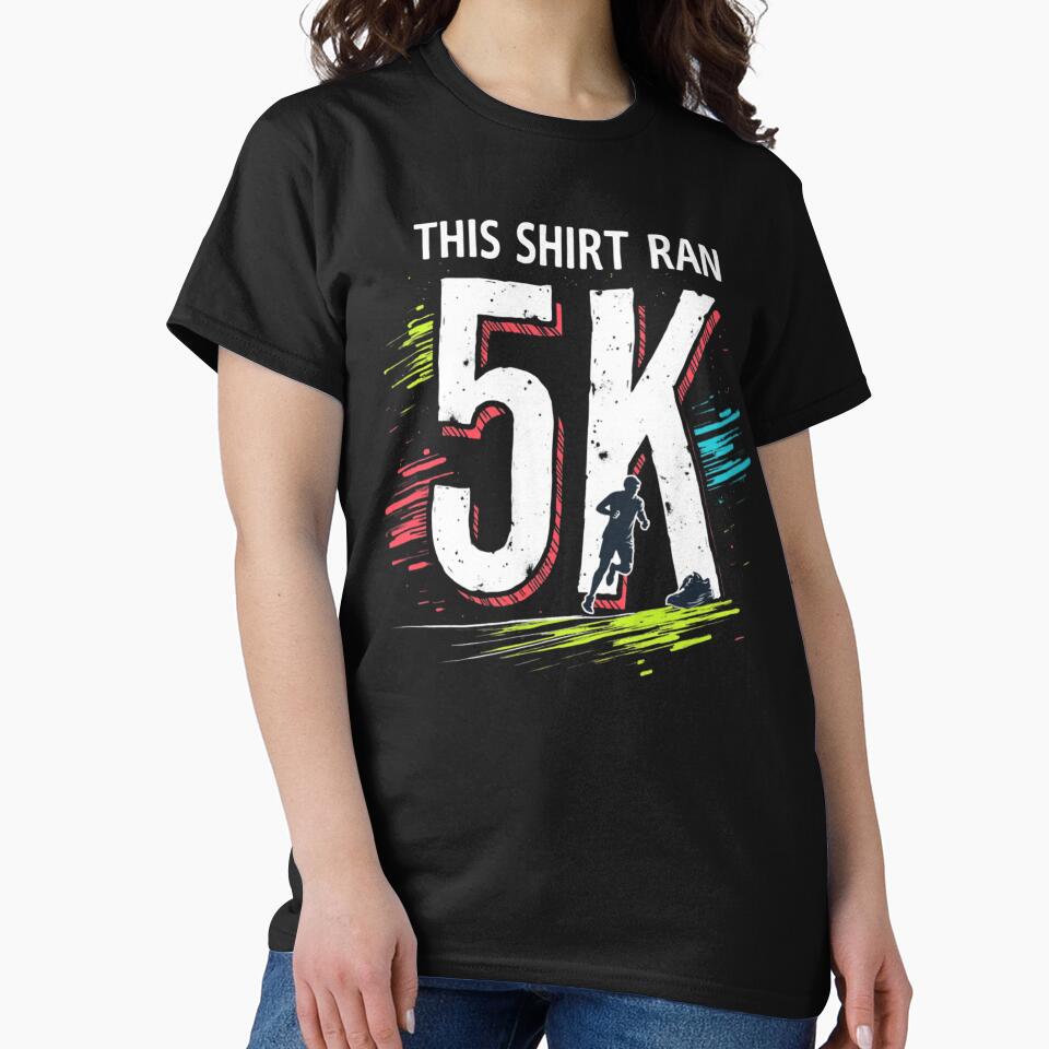 This Shirt Ran 5K (5K Running) by PerkzPrints Hoodie, Sweatshirt | BlankRebels.com (Image 2)