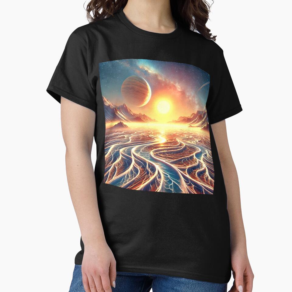Alien Planet by AwesomeDigiShop T-Shirts, Hoodie, Sweatshirt | BlankRebels.com (Image 2)