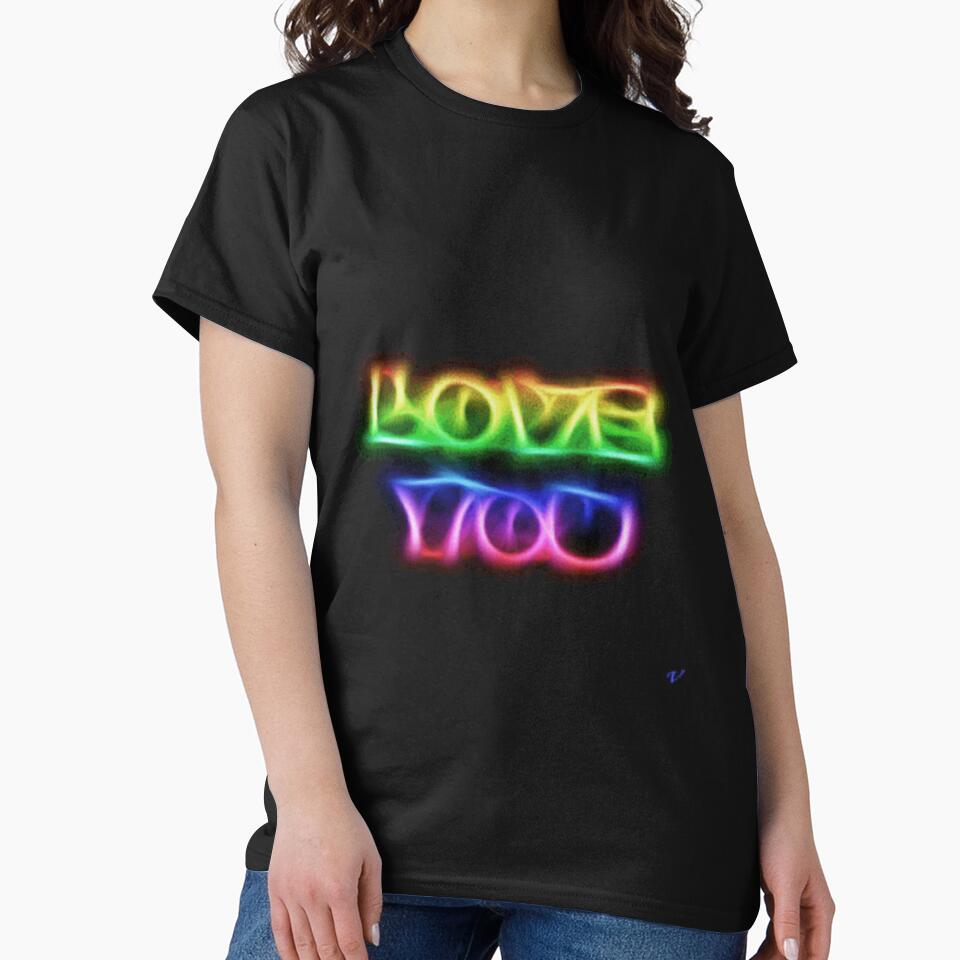 Love you t-shirt by Shahid1234 Hoodie, Sweatshirt | BlankRebels.com (Image 2)