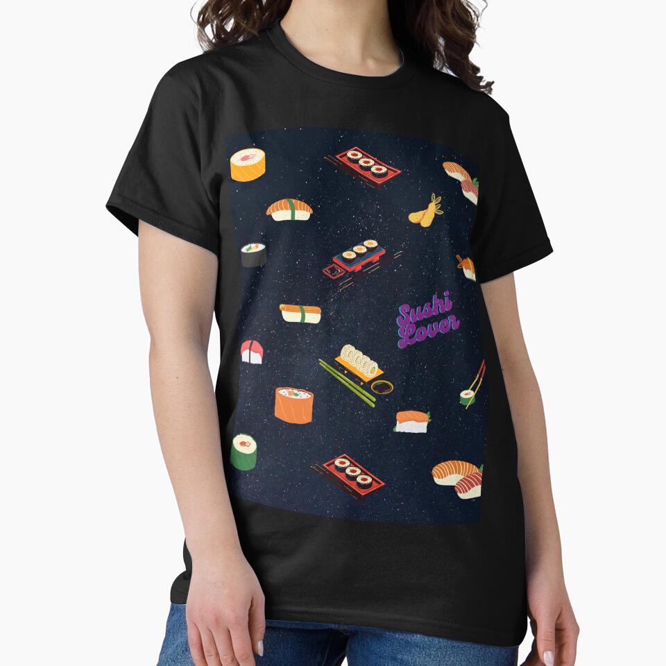 Sushi spacE by eyoginminimal T-Shirts, Hoodie, Sweatshirt | BlankRebels.com (Image 2)