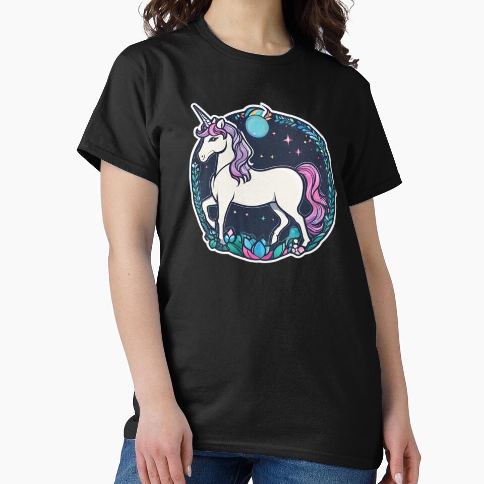 Unicorn Art by Planetporridge T-Shirts, Hoodie, Sweatshirt | BlankRebels.com (Image 2)