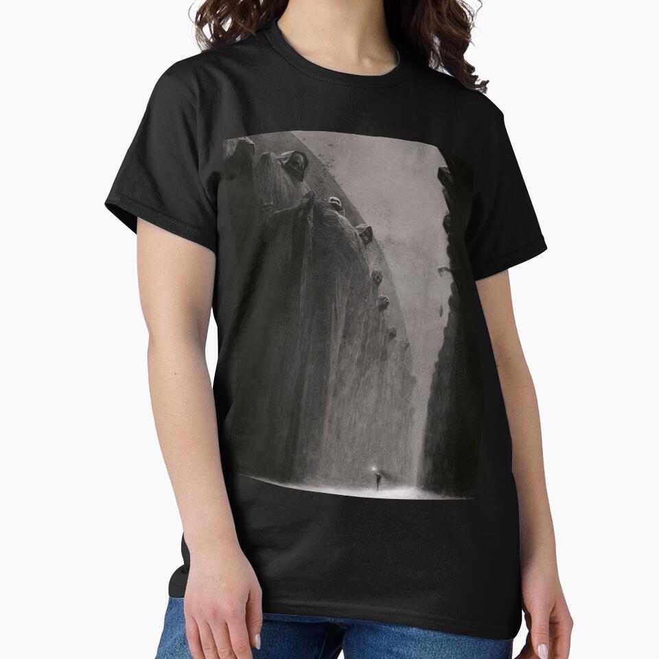 Untitled [The Crossing], by Beksinski by ForgottenGarden T-Shirts, Hoodie, Sweatshirt | BlankRebels.com (Image 2)