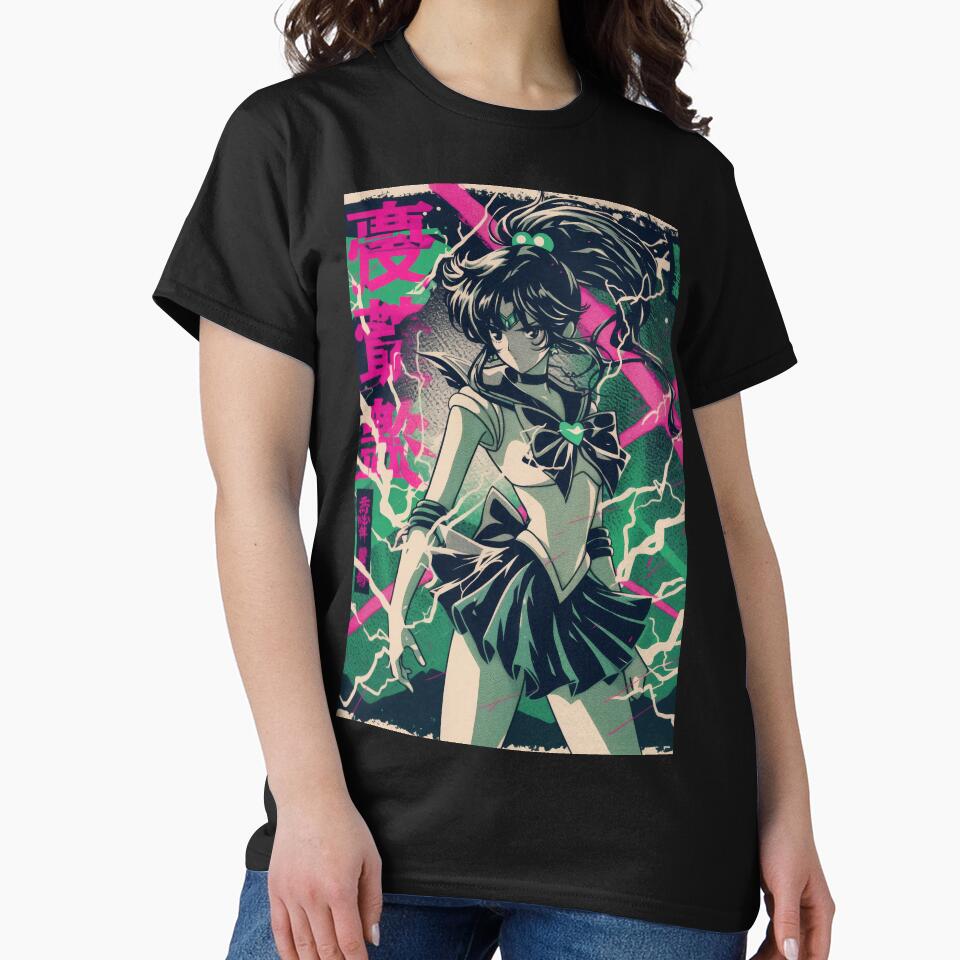 Sailor Jupiter Electric Green by AnimeArsenalPrints