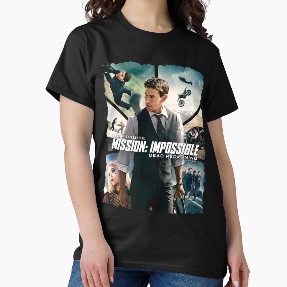 Tom Cruise Shirt, Action Movie Fans Graphic Tee, Tom Cruise Homage T-shirt, American Actor, Classic 90s,... (Image 2)
