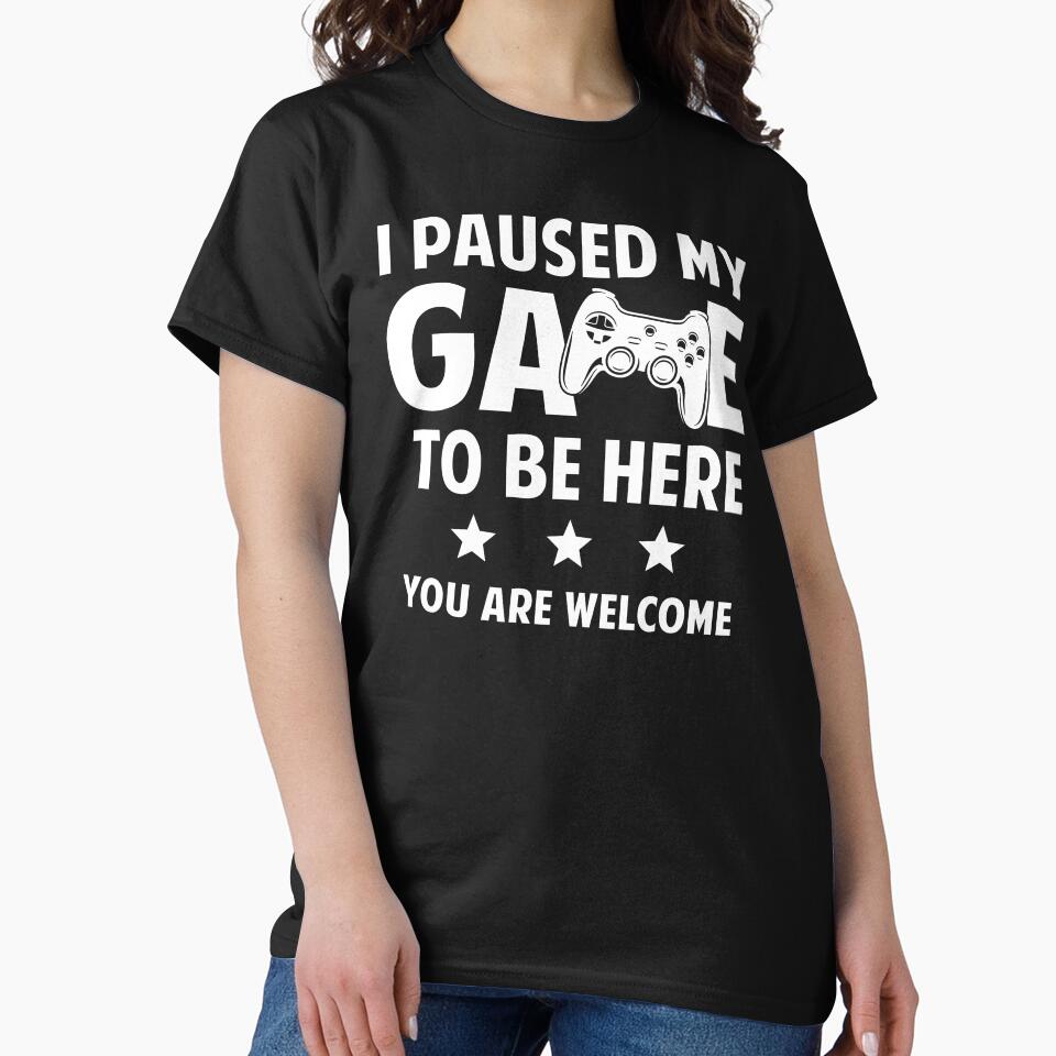 I Paused My Game To Be Here by SunsetGloww