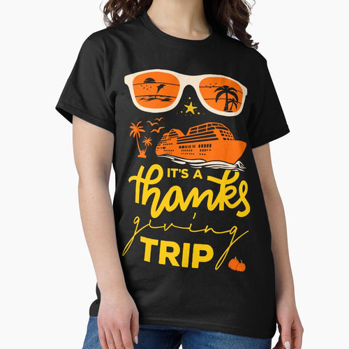It's A Thanksgiving Trip Cruise Squad Matching Family by artworkbyrihen T-Shirts, Hoodie, Sweatshirt (Image 2)