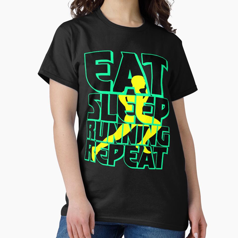 Eat Sleep Run Repeat by remonss T-Shirts, Hoodie, Sweatshirt | BlankRebels.com (Image 2)