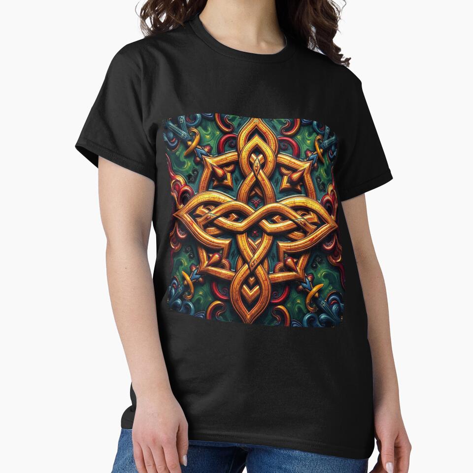 Vintage Celtic Star Amulet Print | Gothic Norse Art | Phone Case and Apparel Design by TheGaliyaStudio... (Image 2)