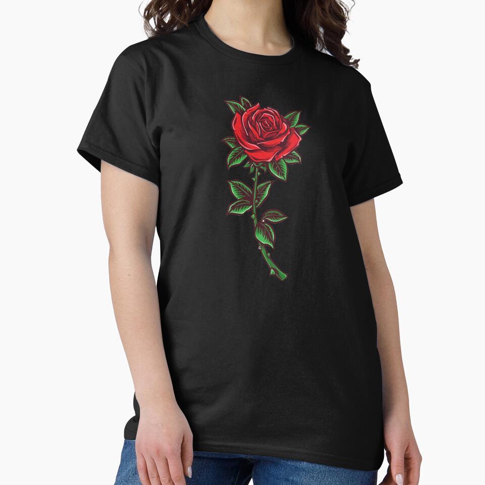 floral rose by zaher97 T-Shirts, Hoodie, Sweatshirt | BlankRebels.com (Image 2)