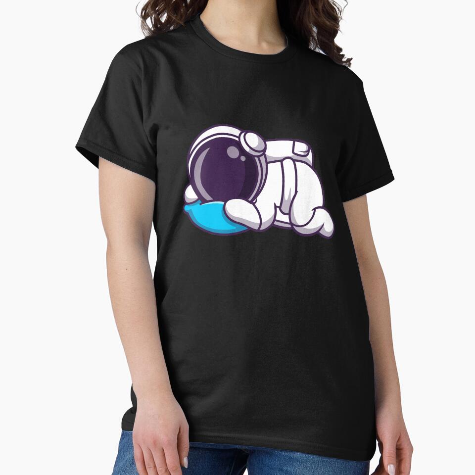 astronaut sleeping by zaher97 T-Shirts, Hoodie, Sweatshirt | BlankRebels.com (Image 2)