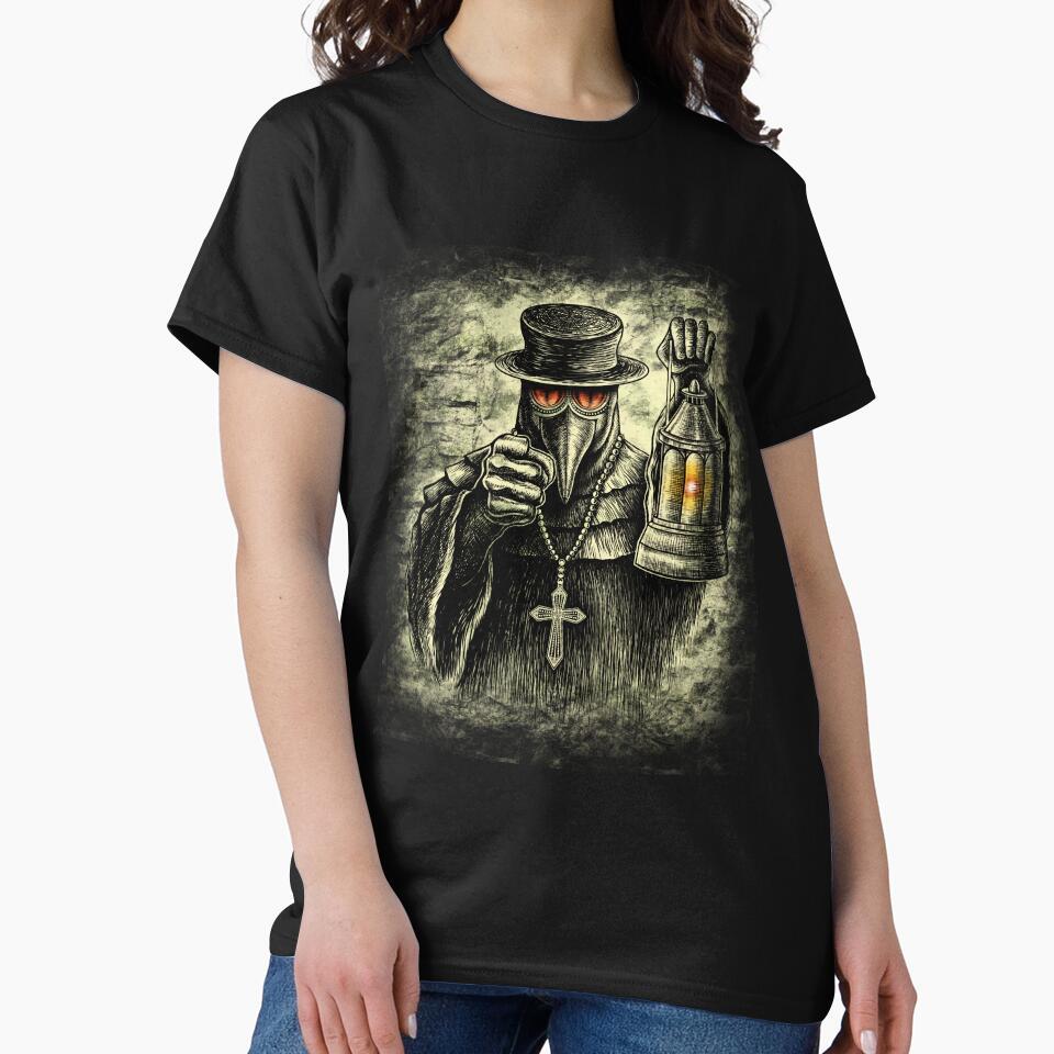 Plague Doctor by Aeartcreative5 T-Shirts, Hoodie, Sweatshirt | BlankRebels.com (Image 2)